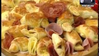 Palmirinha - Croissant Salgado Recheado - Tv Culinária 2007