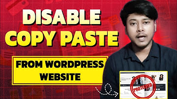 How to disable Copy Paste from your Wordpress website without plugin | Disable Copy Paste on Website