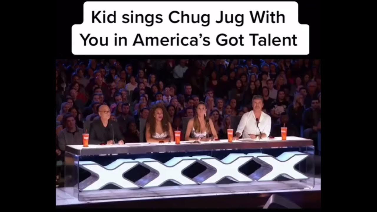 America's Got Talent Chug Jug With You Kid sings Chug Chug With You in America’s Got Talent - YouTube