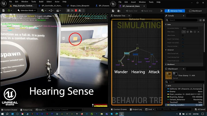 Hyper Combat Framework | Using AI Perception - Sight, Touch, Hearing | UE5
