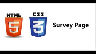 Survey Page |HTML &  CSS