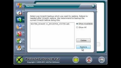 How to solve DirectX problem when playing AION