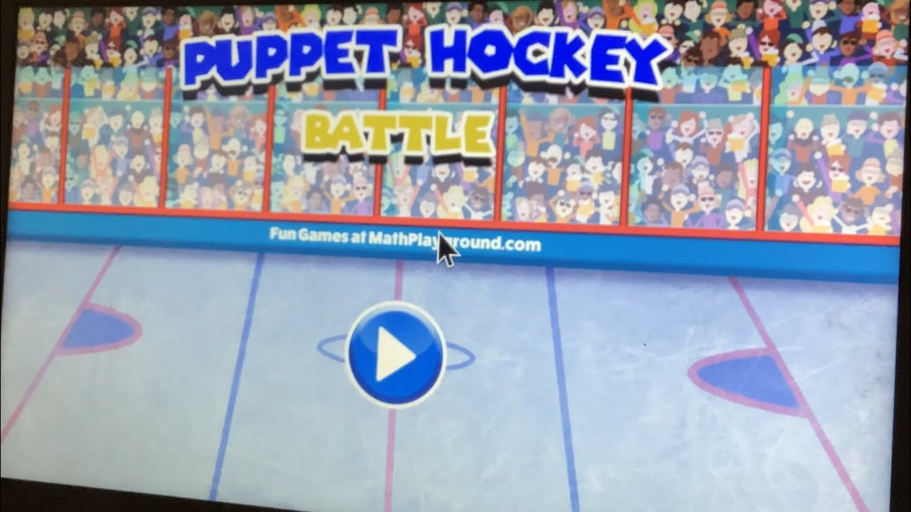 Puppet hockey battle youtube