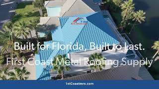 Florida Metal Roofing That Stands Up to Heat, Rain &amp; Hurricanes | 1st Coast Metal Roofing Supply
