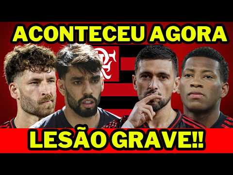 CRAQUE TEVE LESÃO GRAVISSIMA E ESTÁ FORA DA COPA! VENÊ TRAZ AS ULTIMAS INFORMAÇÕES DO FLAMENGO!