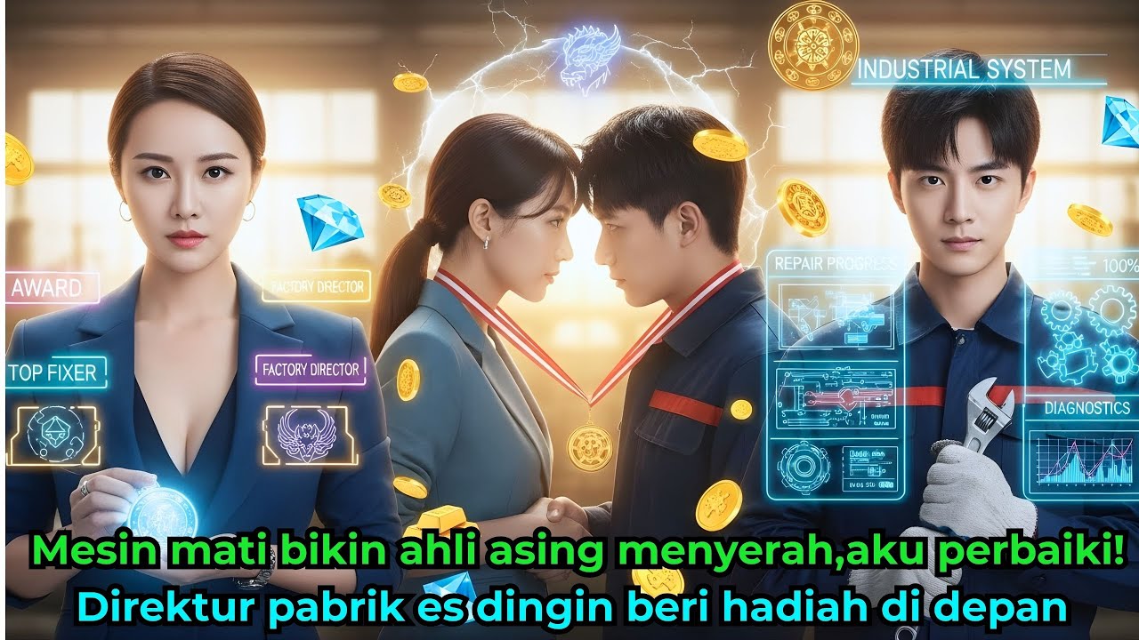 Mesin Mati, Ahli Asing Menyerah, Aku Perbaiki! Direktur Pabrik Es Hadiahkan di Depan Semua