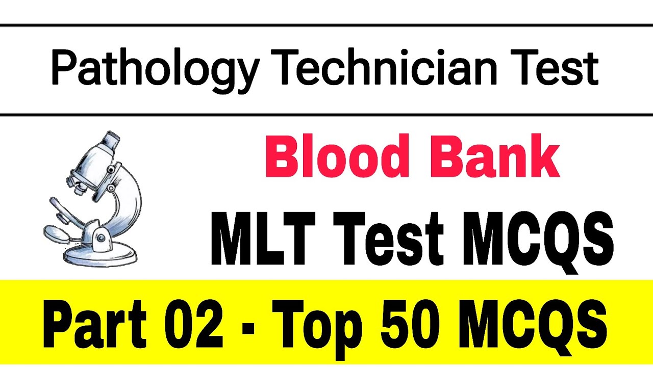 Pathology Technician ETEA mcqs Part 02 | MLT | medical laboratory technician | Health department |