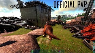 TAMING USEFUL DINOS and Megatherium Line -  PVP (E26) - ARK Survival Gameplay