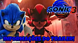 Saiu as informações Sobre o Trailer de Sonic 3! atenção Tem spoiler!!!