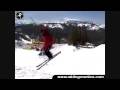 Loads of sweet ski jumps and tricks