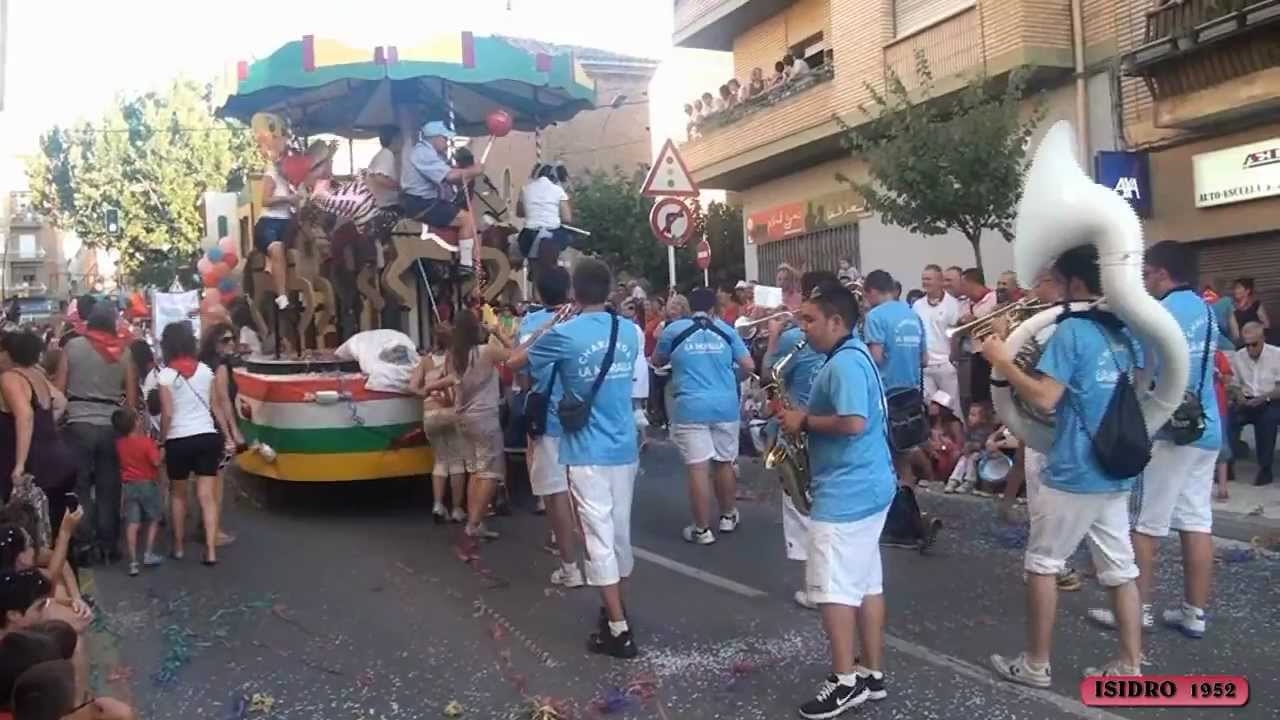 DESFILE DE CARROZAS EN ALFARO (LA RIOJA) 14-08-2012