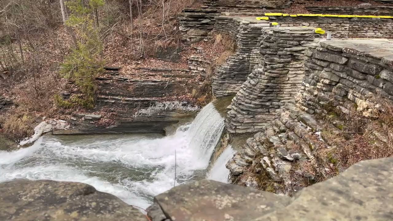 1 Hour Relaxing Waterfall White Noise for Sleep, Focus, Meditation