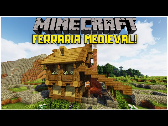 🏡 Minecraft Tutorial, Como Construir uma Casa de Ferreiro Medieval
