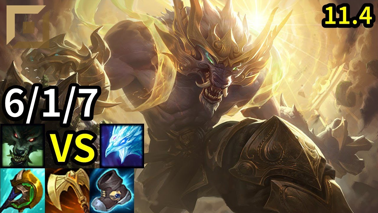 Warwick Top vs Anivia - KR Challenger | Patch 11.4