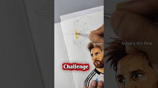 Subscriber Told Me To Draw Messi Like THIS... 🐐😳 #shorts