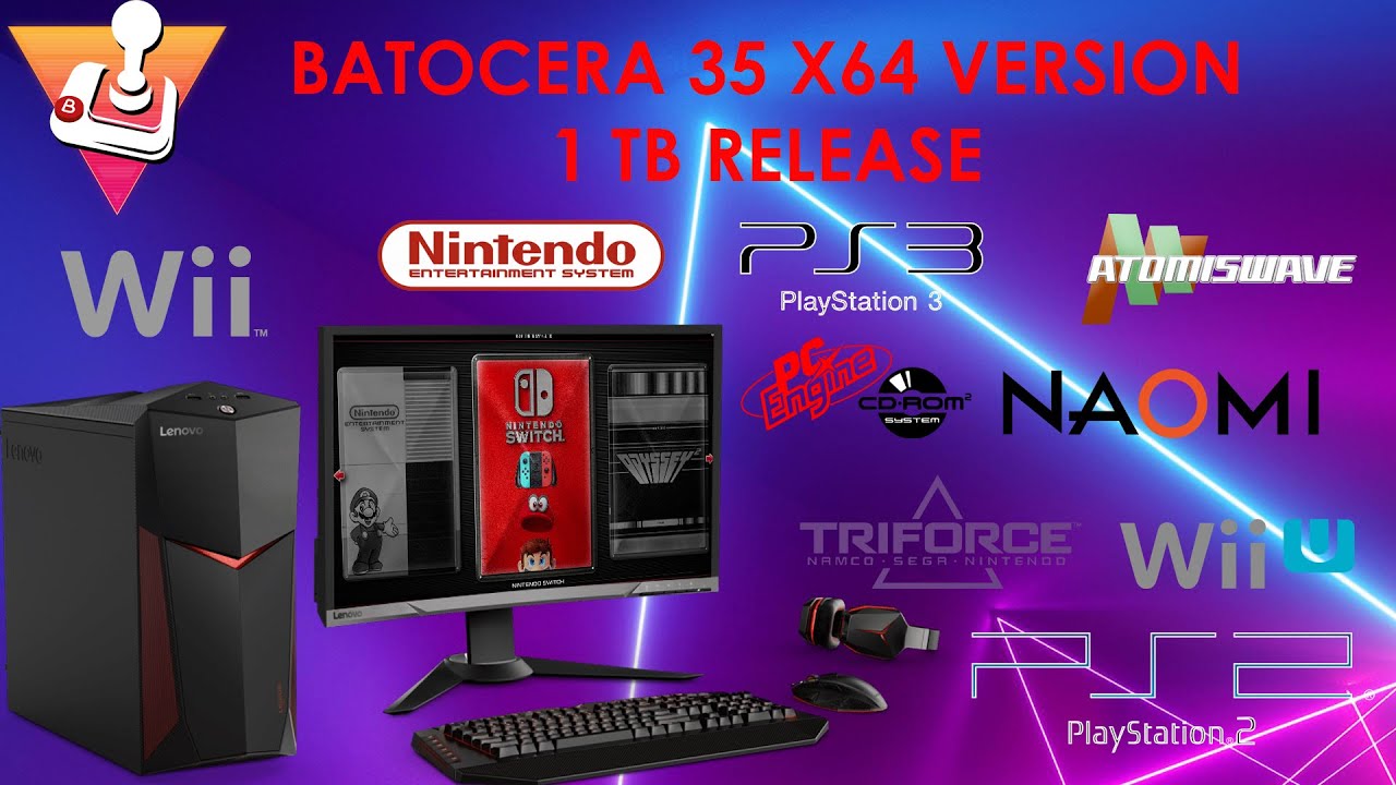 Batocera 35 1 tb for x64 PC and Intelbased Macs Play All Your Favorite Retro Games! YouTube