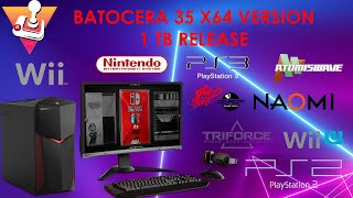 Batocera 35 1 tb for x64 PC and Intel-based Macs - Play All Your Favorite Retro Games!