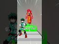 Deku vs Goku IQ Challenge video 😱🔥 #anime #shorts #trending #tiktok
