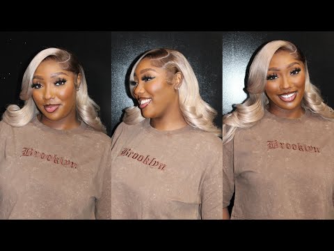 Ombré Ash Blonde Highlight Wig | Arabella Hair