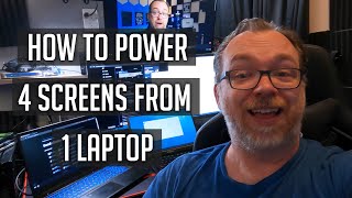 How To Power 4 Screens With 1 Laptop Using The Elecife Docking Station