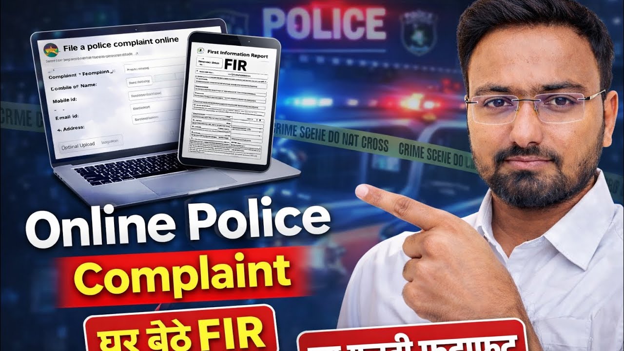 Online Police Complaint Kaise Kare 2026 | FIR Online Kaise Darj Kare | Full Process Hindi
