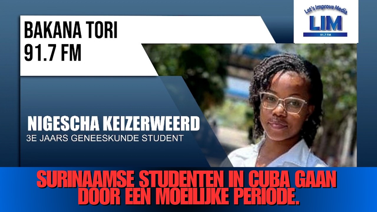 BT DONDERDAG 5 MAART 2026 || SURINAAMSE STUDENTEN IN CUBA GAAN DOOR EEN MOEILIJKE PERIODE