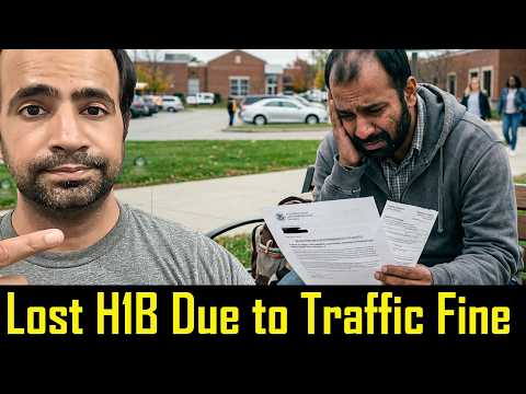 Indian Man Loses H1B Visa for Not PAYING $600 Traffic Ticket