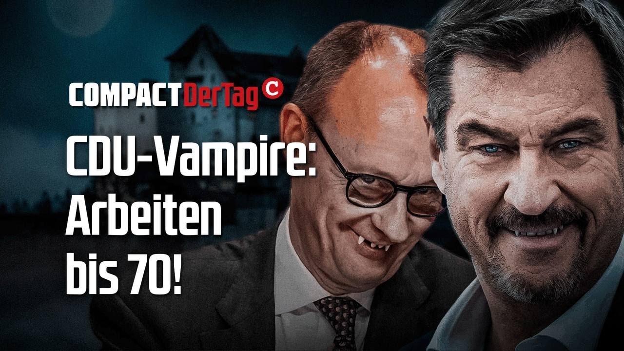 CDU-Vampire: Arbeiten bis 70!💥