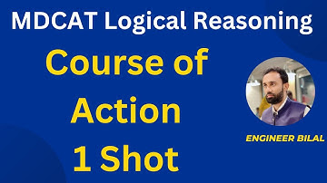MDCAT 2023 Logical Reasoning Course of Action 1 Shot I MDCAT Online Preparation I MDCAT Lectures