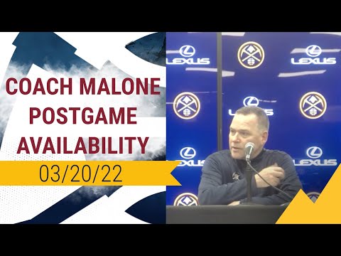 Nuggets Postgame Availability: Coach Malone