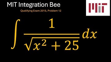 MIT 2015 Integration Bee Qualifying Exam, Problem 12