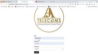 AJ Telecoms Client Interface Tutorial screenshot 5