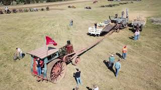TractorDrone -  40-80 Avery Threshing at Crosby ND 7/21/18
