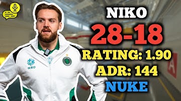 NIKO (38-18) FACEIT RANKED (NUKE) VOICE COMMS