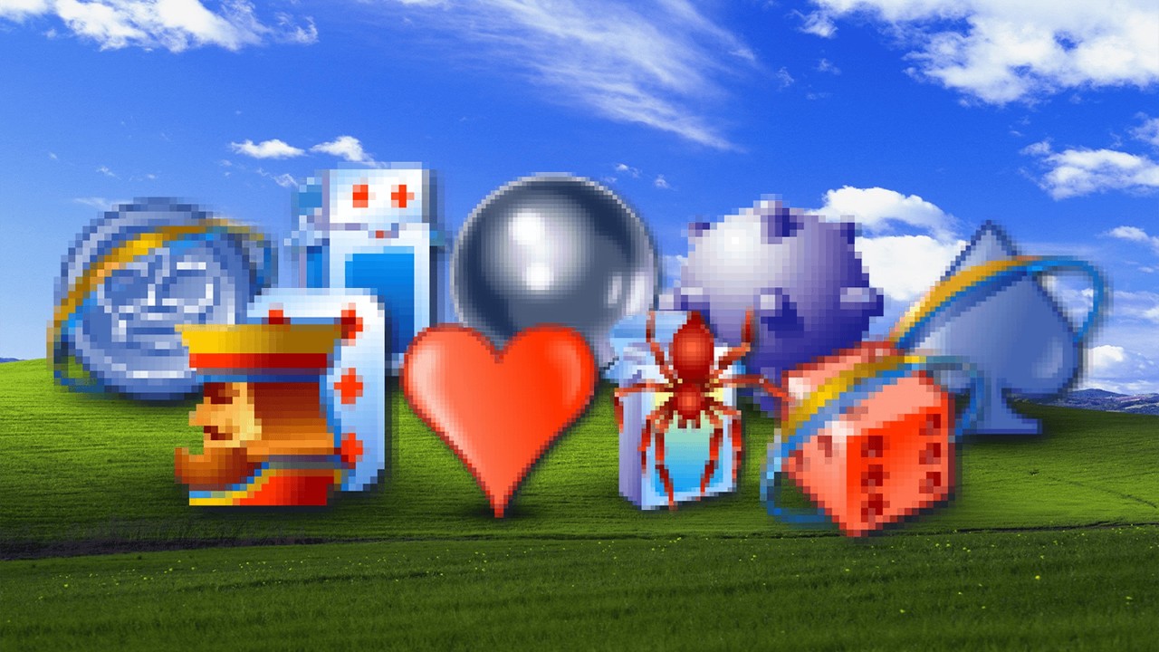 Windows XP - All Microsoft Games.