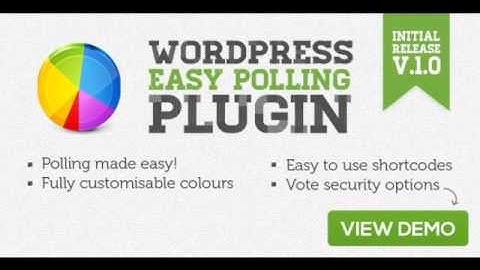 Preview WordPress Easy Polling Plugin WordPress