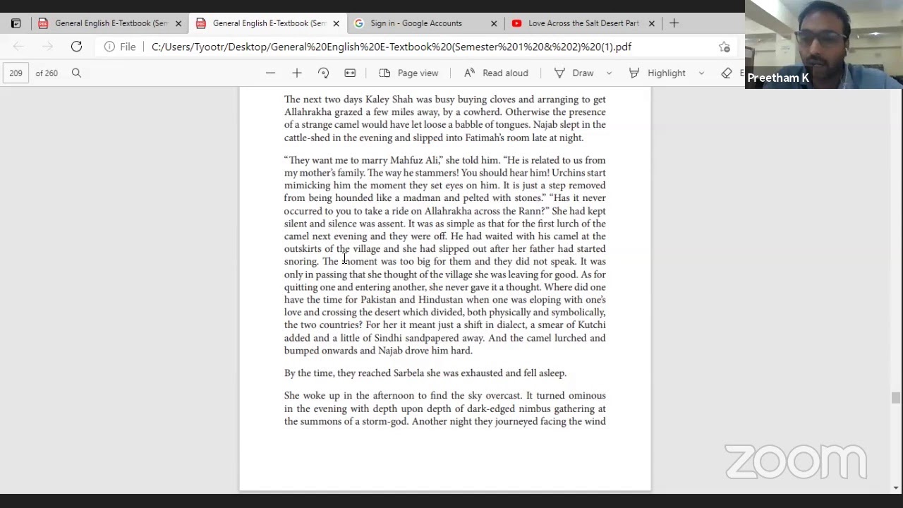 Love Across the Salt Desert Part 1