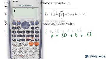 📚 How to multiply a row and a column vector in matrices
