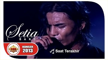 Waduhh .. Charlie "SETIA BAND" Terharu Bawain Lagu "Saat Terakhir" ..  (Live Konser Blora 2013)