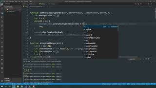 ArrayChallenge Moving Median in Javascript (NodeJs)
