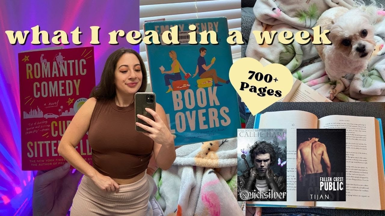 How many pages do I read a week? 📖| Reading Challenges & Spoiler-Free Reviews | Weekly Reading Vlog