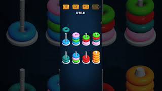 Hoop Sort Puzzle: Color Ring Level 41