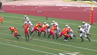 Sweet Touch on the Pass Touchdown!  Northglen High School Football