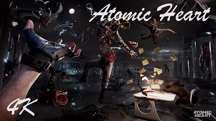 Atomic Heart # Музыка нас связала Трейлер 4К видео ( Full HD 60fps )  2022г