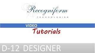 [D-12] Recogniform Designer: SCRIPT customization