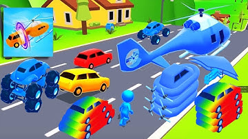 Shape shifting All Levels 🚗🚦🚲 Walkthrough Android,ios Gameplay Max Big Update PC Full Screen QQW