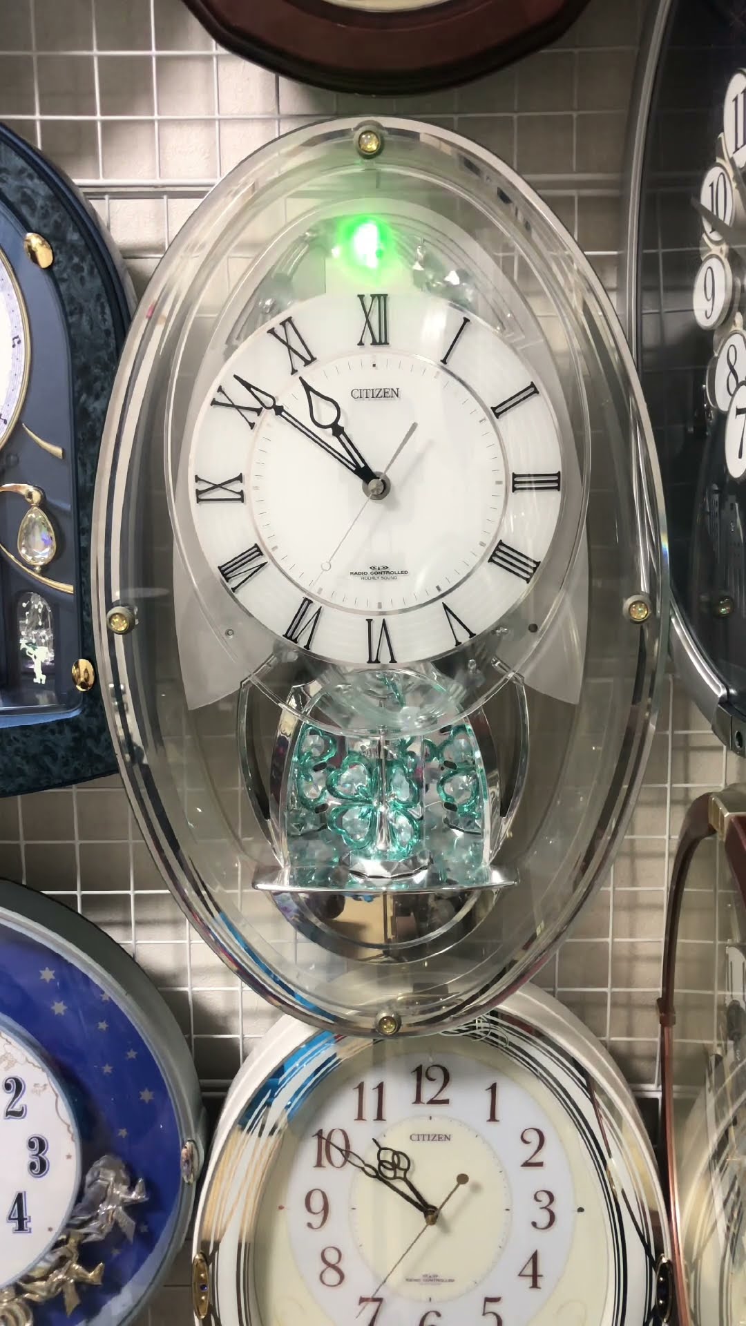 季節に合わせた四季折々のメロディ時計】CITIZEN パルミューズシーズン