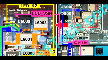 Samsung Galaxy A12 A125F LCD Backlight Ways Display Light Problem Solution #GSM_Free_Equipment