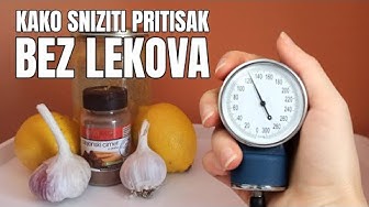 kako sniziti krvni pritisak bez lijekova)