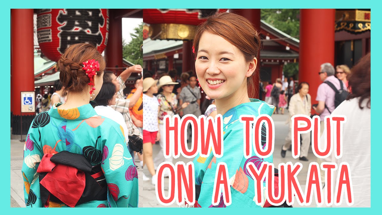 ⁣RISA TUTORIAL: Learn How To Put On A Yukata | The Japanese Traditional Summer Kimono